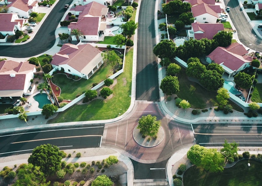 Photo real estate market