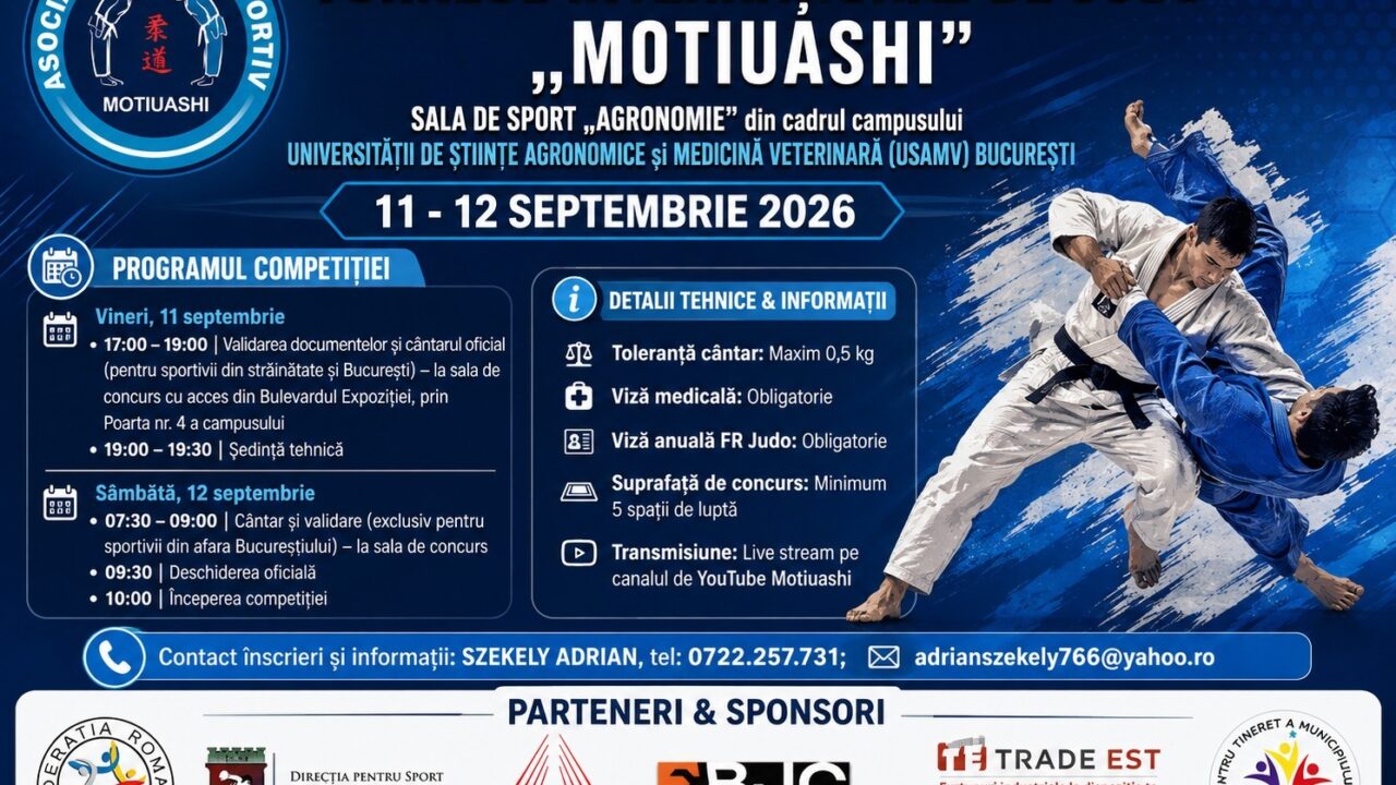 Aproximativ 800 de tineri judoka din patru tari la turneul i — Noutati 24